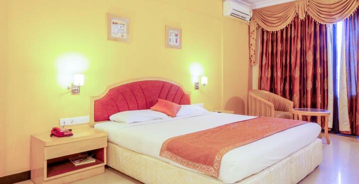 Aj International Hotel Bangalore Luaran gambar